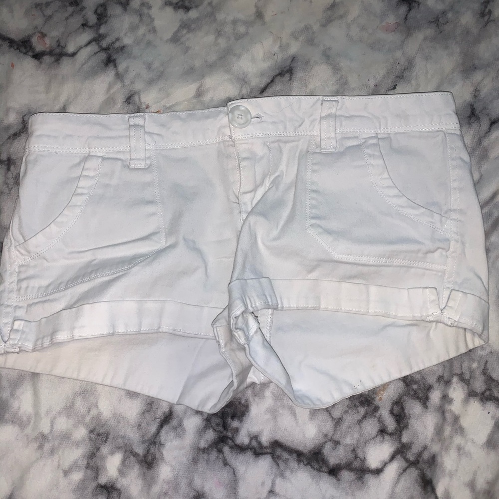 White shorts
